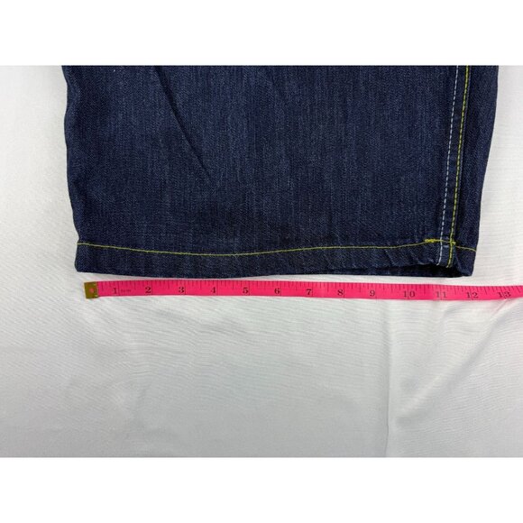 VTG COOGI Y2K WITH EMBROIDERED BEE DESIGN DENIM MEN'S SHORTS SIZE 40 - Picture 10 of 10